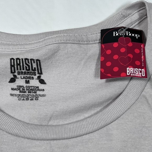 Brisco Brands Betty Boop Short Sleeve Tee Womens Med Betty's Motorcyles New - Picture 6 of 8